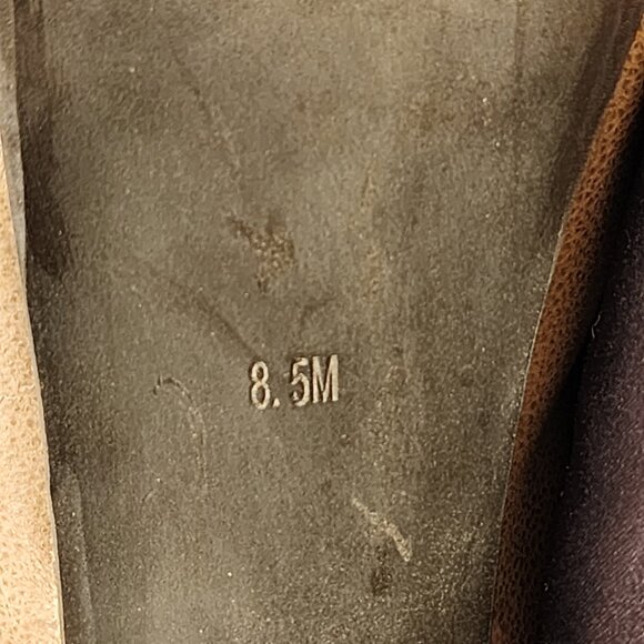 Excellent US8.5Jeffrey Campbell Platform LaceUp Boot LITA Greenish Khaki - Picture 11 of 13